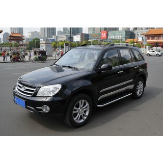 Sānu pakāpieni Maydos V1 (2 gab., alumīnijs ↗ nerūsējošais tērauds) Chery Tiggo 1 2005–2016 foto 2