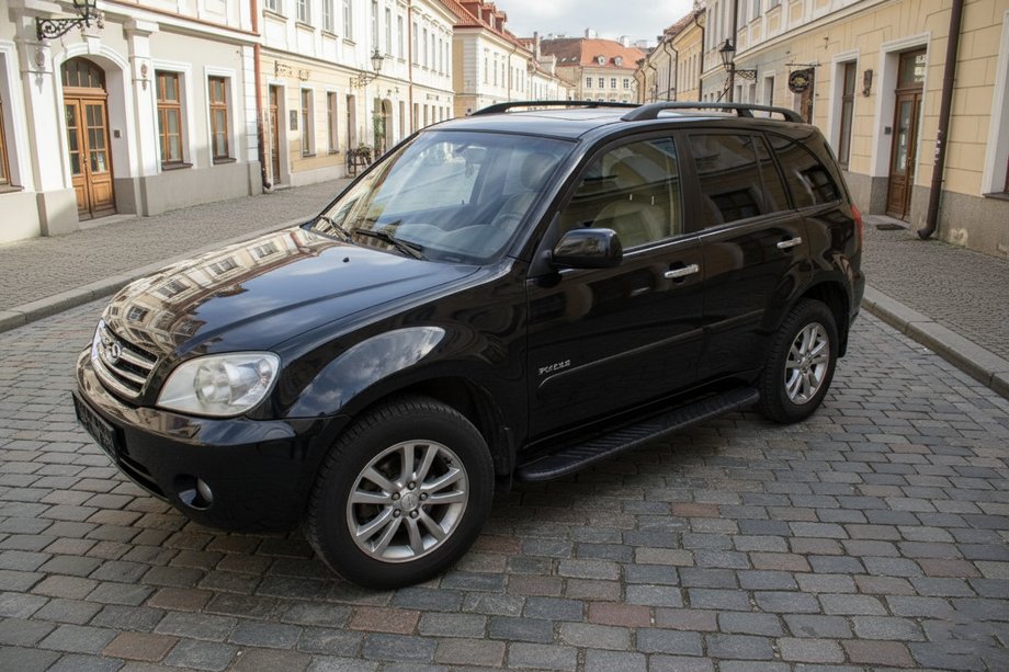 Chery Tiggo 1 2005–2016 Sānu pakāpieni Bosphorus Black (2 gab., alumīnijs) Image