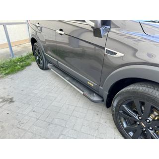 Sānu pakāpieni RedLine V1 (2 gab., alumīnijs) Chevrolet Captiva 2006–2019 foto 1