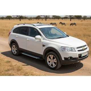 Sānu sliekšņi Line (2 gab., alumīnijs) Chevrolet Captiva 2006–2019 foto 1