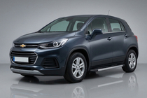Chevrolet Trax 2012–2023 Sānu sliekšņi Duru (2 gab., alumīnijs) foto 1