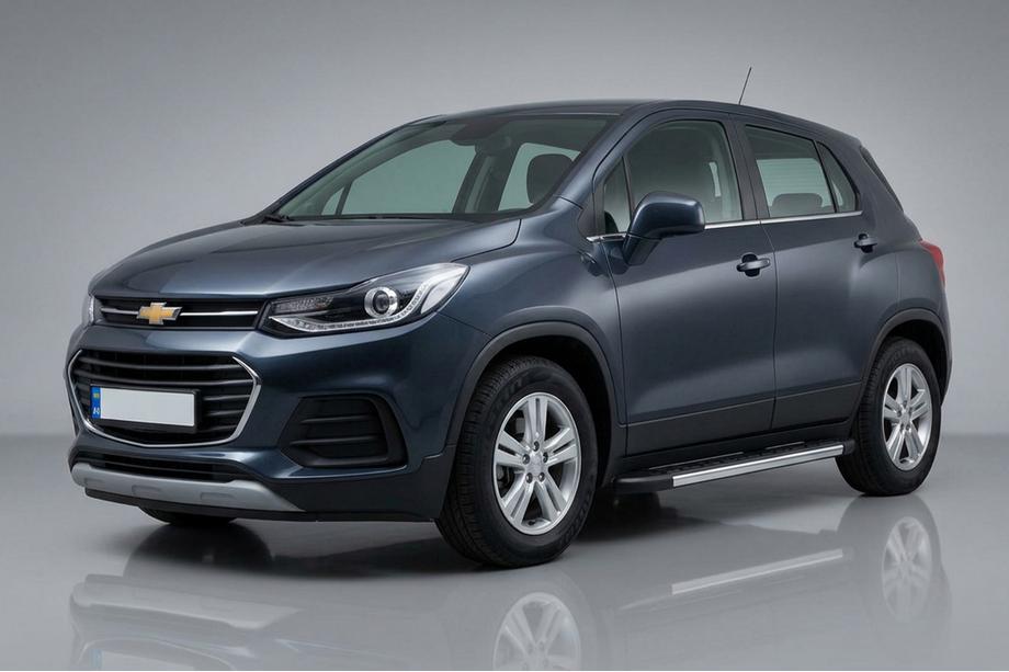 Chevrolet Trax 2012–2023 Sānu sliekšņi Duru (2 gab., alumīnijs) Image