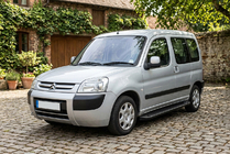 Citroen Berlingo 1996–2008 Sānu pakāpieni Allmond Black (2 gab., alumīnijs) foto 1