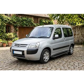 Sānu pakāpieni Allmond Black (2 gab., alumīnijs) Citroen Berlingo 1996–2008 foto 1