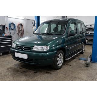 Sānu pakāpieni Maydos V1 (2 gab., alumīnijs ↗ nerūsējošais tērauds) Citroen Berlingo 1996–2008 foto 1