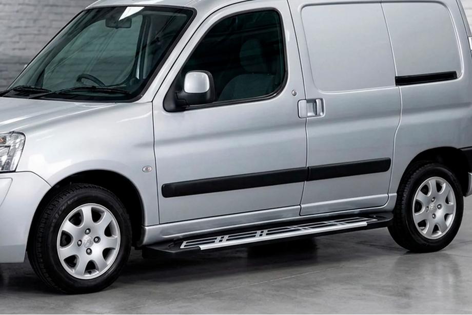 Peugeot Partner 1996–2008 Sānu sliekšņi Sunrise (2 gab., alumīnijs) Image