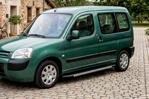 Peugeot Partner 1996–2008 Sānu pakāpieni Duru (2 gab., alumīnijs) foto 1