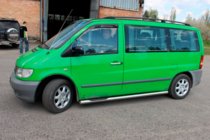 Mercedes Vito W638 1996–2003 Sānu caurules (2 gab., nerūs. tērauds) Ø70 mm foto 3