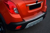 Chevrolet Trax 2012–2023 OmsaLine aizmugurējā bampera uzlika (nerūsējošais tērauds) foto 2