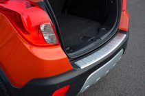 Chevrolet Trax 2012–2023 OmsaLine aizmugurējā bampera uzlika (nerūsējošais tērauds) foto 6