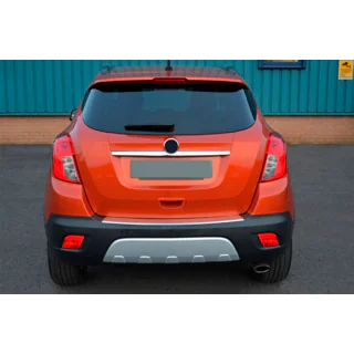 OmsaLine aizmugurējā bampera uzlika (nerūsējošais tērauds) Chevrolet Trax 2012–2023 foto 3