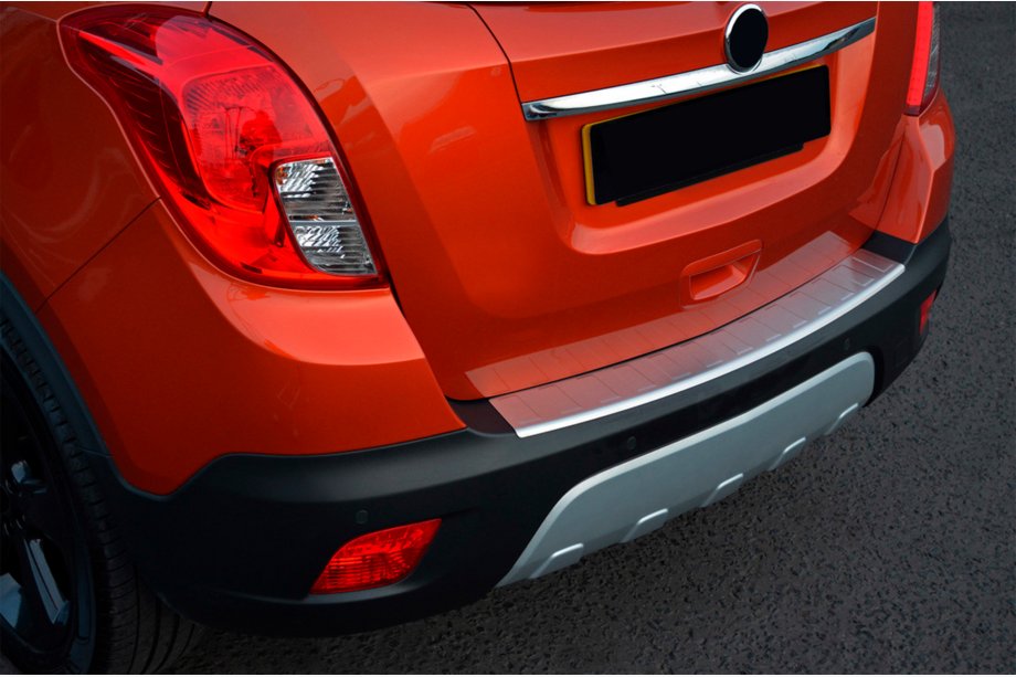 Chevrolet Trax 2012–2023 OmsaLine aizmugurējā bampera uzlika (nerūsējošais tērauds) Foto 2