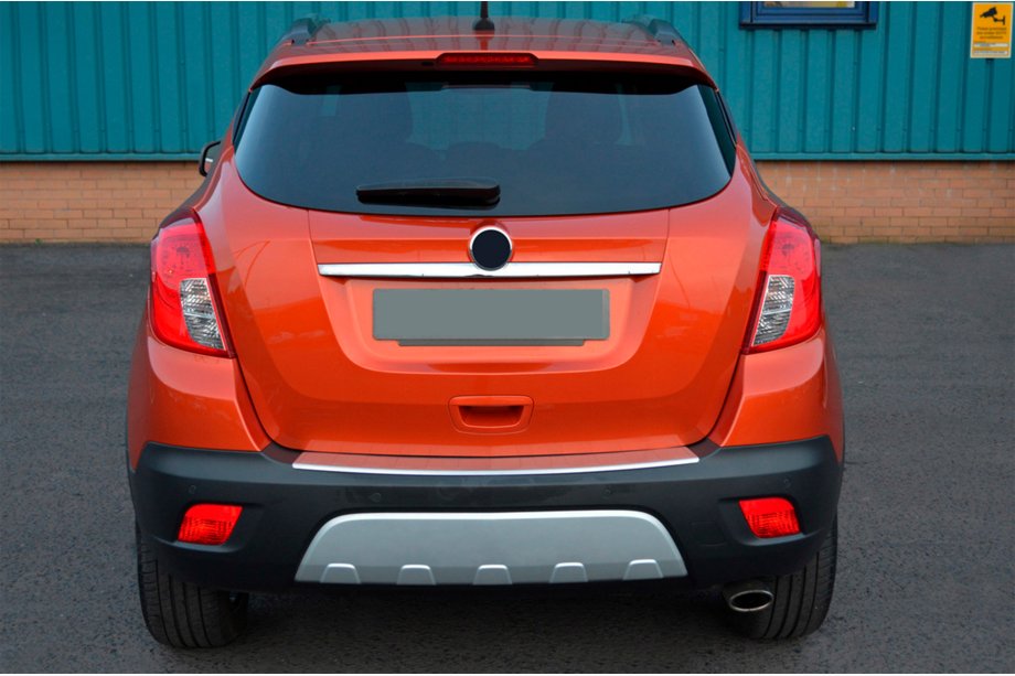Chevrolet Trax 2012–2023 OmsaLine aizmugurējā bampera uzlika (nerūsējošais tērauds) Foto 3