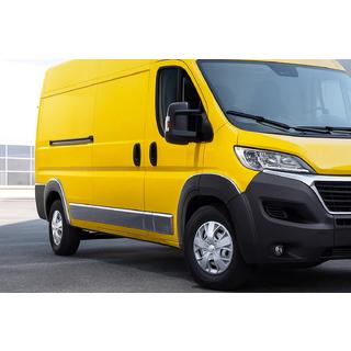 Durvju līstes (komplekts, nerūsējošais tērauds) Fiat Ducato 2006–2025 foto 1