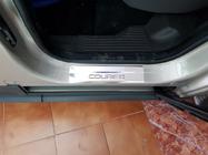 Ford Courier 2014–2023 Durvju sliekšņu uzlikas OmsaLine (4 gab., nerūsējošais tērauds) foto 3