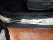 Ford Courier 2014–2023 Durvju sliekšņu uzlikas OmsaLine (4 gab., nerūsējošais tērauds) foto 4