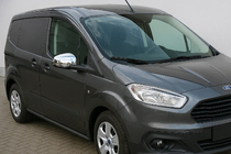 Ford Courier 2014–2023 Spoguļu hroma uzlikas (2 gab., plastmasa) OmsaLine, 2017↗ foto 1