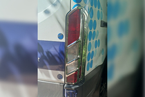 Ford Transit 2014– Aizmugurējo lukturu uzlikas (2 gab., plastmasa) foto 2