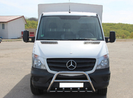 Mercedes Sprinter W906 2006–2018 Bullbar WT003 (nerūsējošais tērauds) 60 mm, ar uzrakstu foto 8