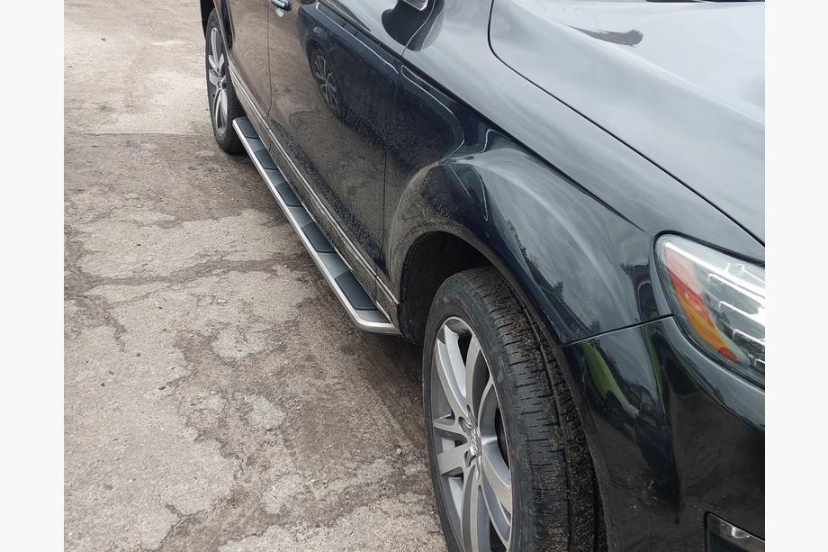 Audi Q7 2005–2015 OEM sānu pakāpieni (2 gab., alumīnijs) Foto 7