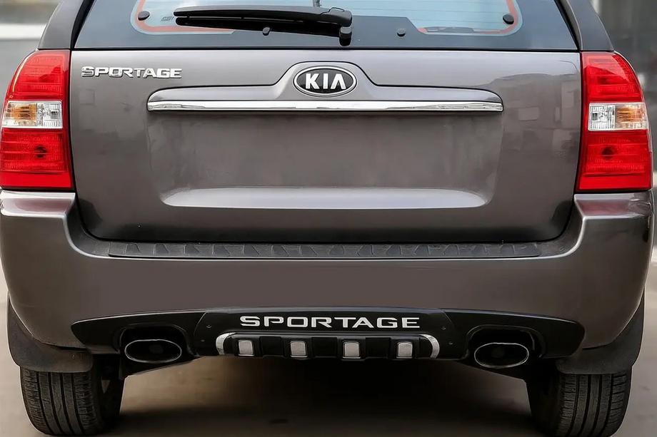 Kia Sportage 2004–2010 Aizmugurējā uzlika R002 (plastmasa) Image
