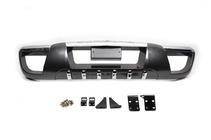 Kia Sorento I BL 2002–2009 Priekšējais bampera lūpas uzliktnis F001 (plastmasa) foto 2