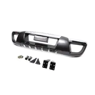 Priekšējais bampera lūpas uzliktnis F001 (plastmasa) Kia Sorento I BL 2002–2009 foto 1