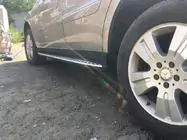 Mercedes ML W164 2005–2011 OEM sānu pakāpieni (2 gab., alumīnijs) foto 5