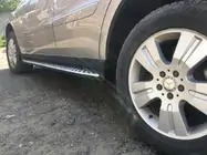 Mercedes ML W164 2005–2011 OEM sānu pakāpieni (2 gab., alumīnijs) foto 6