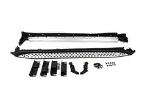 Mercedes ML W164 2005–2011 OEM sānu pakāpieni (2 gab., alumīnijs) foto 16