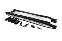 Mercedes ML W164 2005–2011 OEM sānu pakāpieni (2 gab., alumīnijs) foto 15