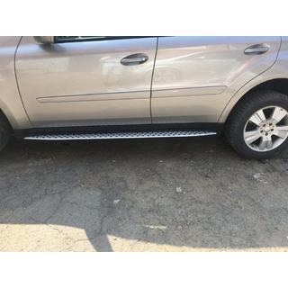OEM sānu pakāpieni (2 gab., alumīnijs) Mercedes ML W164 2005–2011 foto 3