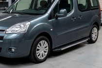 Peugeot Partner Tepee 2008–2018 Sānu pakāpieni Duru (2 gab., alumīnijs) foto 1