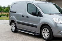 Peugeot Partner Tepee 2008–2018 Sānu pakāpieni RedLine V1 (2 gab., alumīnijs) foto 1