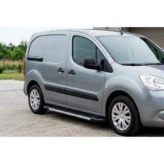 Sānu pakāpieni RedLine V1 (2 gab., alumīnijs) foto 1