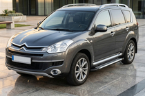Citroen C-Crosser 2007–2013 Sānu sliekšņi Line (2 gab., alumīnijs) foto 1