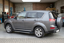 Citroen C-Crosser 2007–2013 Sānu sliekšņi Duru (2 gab., alumīnijs) foto 1