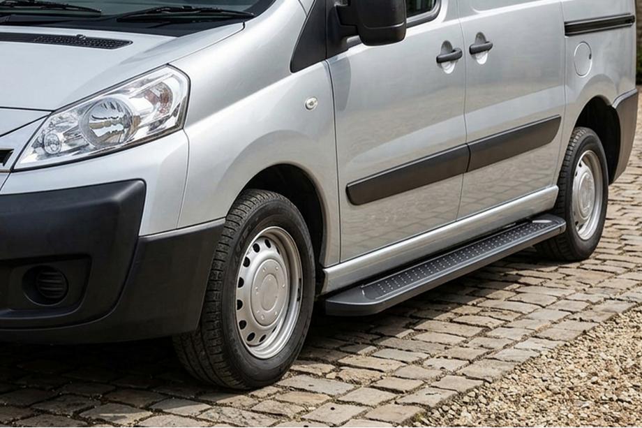 Citroen Jumpy 2007–2017 Sānu pakāpieni Allmond Black (2 gab., alumīnijs) Image
