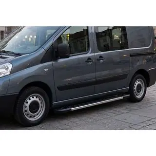 Sānu pakāpieni RedLine V1 (2 gab., alumīnijs) foto 1