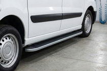 Citroen Jumpy 2007–2017 Sānu pakāpieni Tayga Grey (2 gab., alumīnijs) foto 1