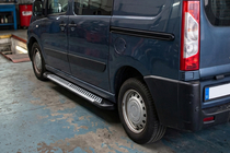 Citroen Jumpy 2007–2017 Sānu sliekšņi Line (2 gab., alumīnijs) foto 1