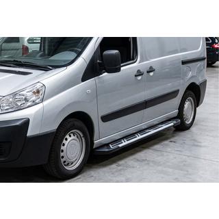 Sānu sliekšņi Sunrise (2 gab., alumīnijs) Peugeot Expert 2007–2016 foto 1