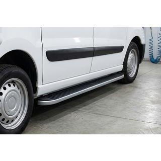 Sānu pakāpieni Tayga Grey (2 gab., alumīnijs) Peugeot Expert 2007–2016 foto 1