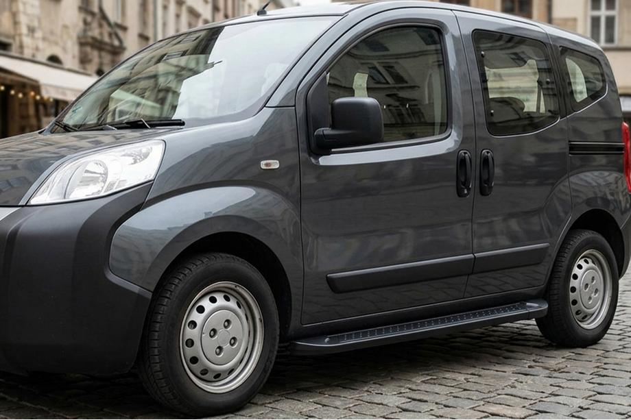 Citroen Nemo 2007–2017 Sānu pakāpieni Allmond Black (2 gab., alumīnijs) Image