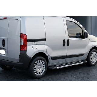 Sānu pakāpieni RedLine V1 (2 gab., alumīnijs) foto 1
