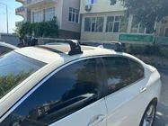 BMW 5. sērija F10/F11 2010–2016 Jumta bagāžnieka šķērstieņi oriģinālajām stiprinājuma vietām Ecem V3 (2 gab.) foto 2