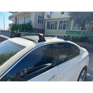 Jumta bagāžnieka šķērstieņi oriģinālajām stiprinājuma vietām Ecem V3 (2 gab.) BMW 5. sērija F10/F11 2010–2016 foto 2
