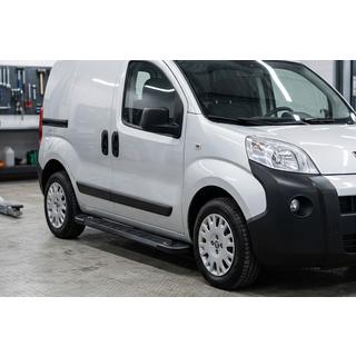 Sānu pakāpieni RedLine Black (2 gab., alumīnijs) foto 1