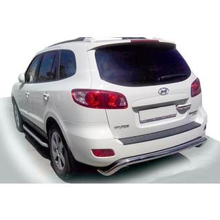 Aizmugurējais aizsargloks AK007 (nerūsējošais tērauds) Hyundai Santa Fe 2 2006–2012