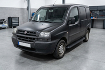 Fiat Doblo I 2001–2005 Sānu pakāpieni Allmond Black (2 gab., alumīnijs) foto 1